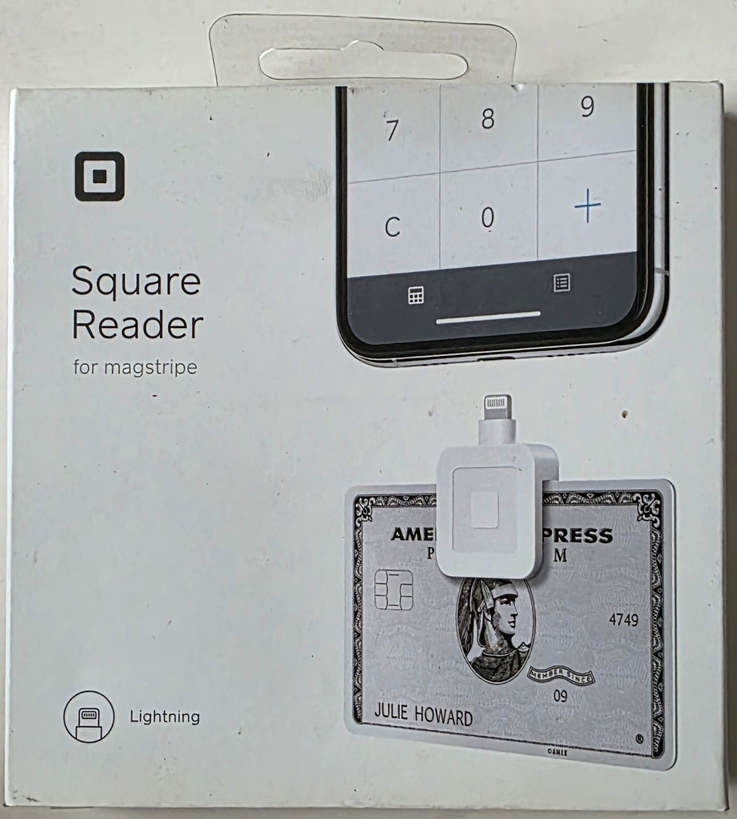 NEW Square A-SKU-0523 Reader for Magstripe Lightning Connector FREE USA SHIPPING