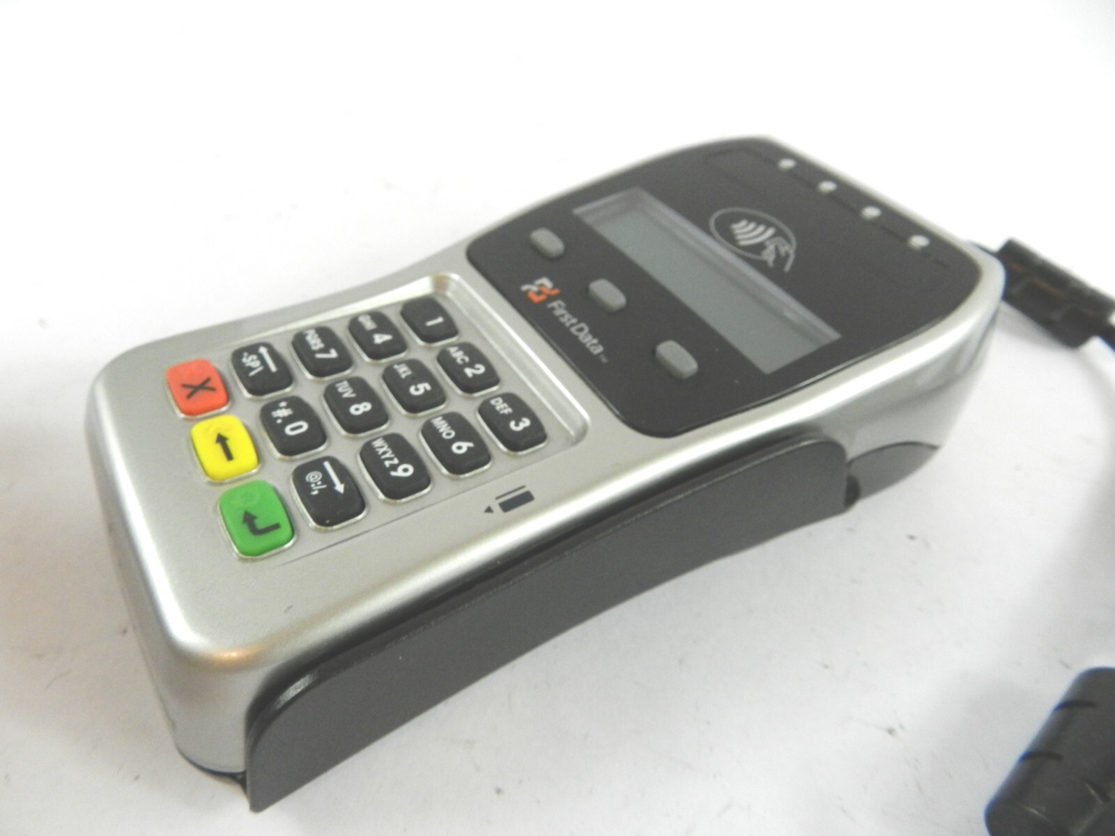 LOT (2) First Data FD35 Pin Pad Credit Card Terminal Readers incl. USB cord B222