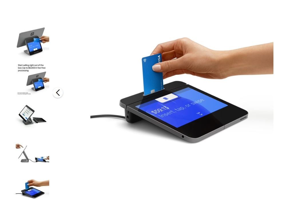 Square POS Point of Sale Register Black A-SKU-0665 (Brand New – Sealed)