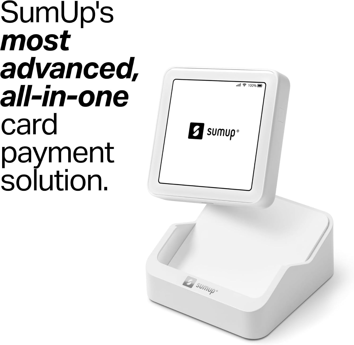Portable Payment Terminal with Charging Station