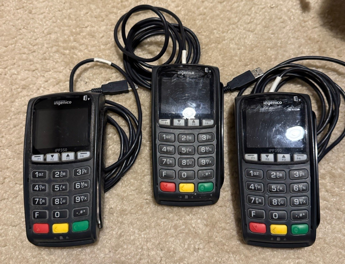 LOT 3 Ingenico IPP350 Payment Credit Card Terminal