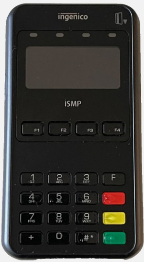 Ingenico iSMP BT Companion Wireless NFC Payment Term. IMP352-01P2288B Lot of 4