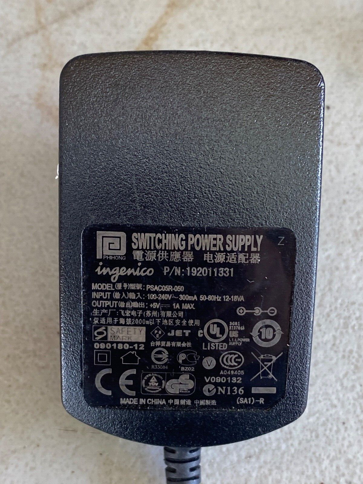 INGENICO IWL200 Charging Base, Power Cord Plus Accessories – IWL2xx Series OEM