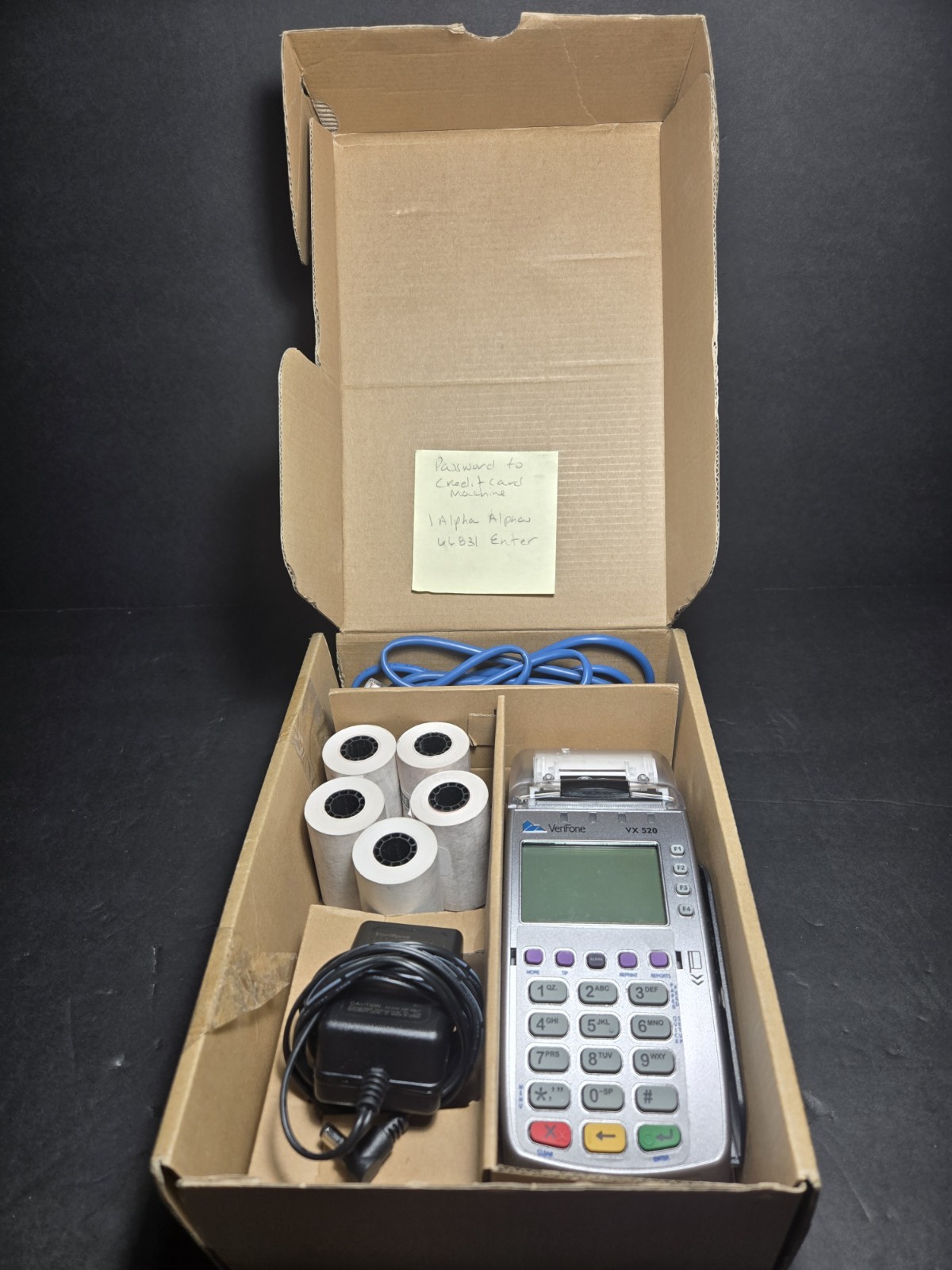 Verifone VX 520 CTLS Tested & Works!