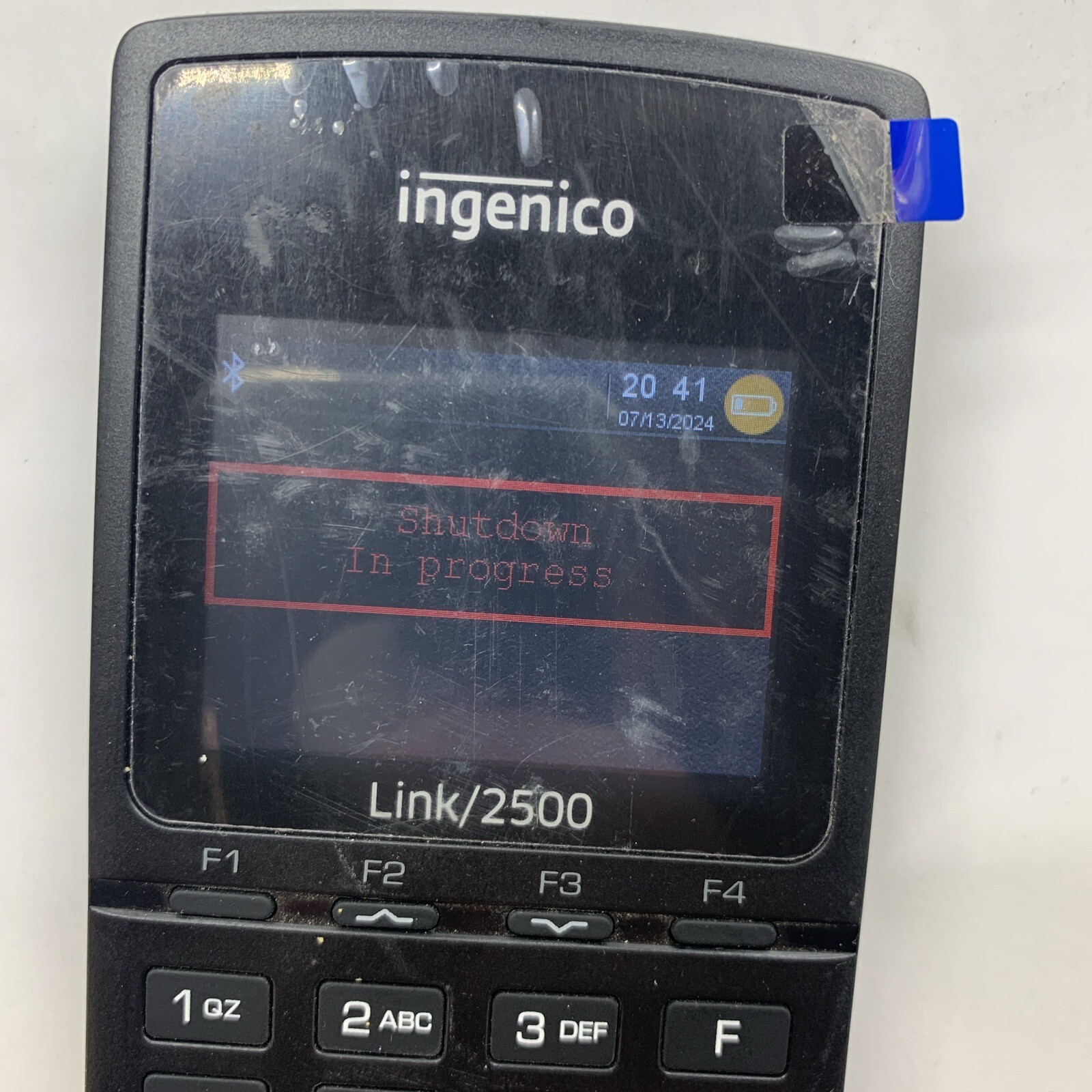Ingenico Link 2500 Payment Card Reader Terminal Sold As Is