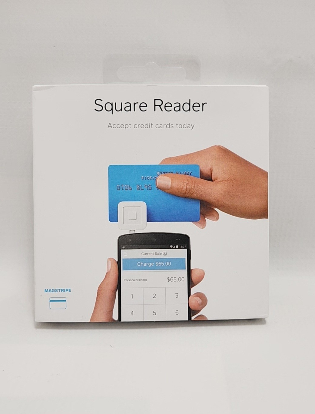 Square Reader for Magstripe (with headset jack) Credit Card Pay – White
