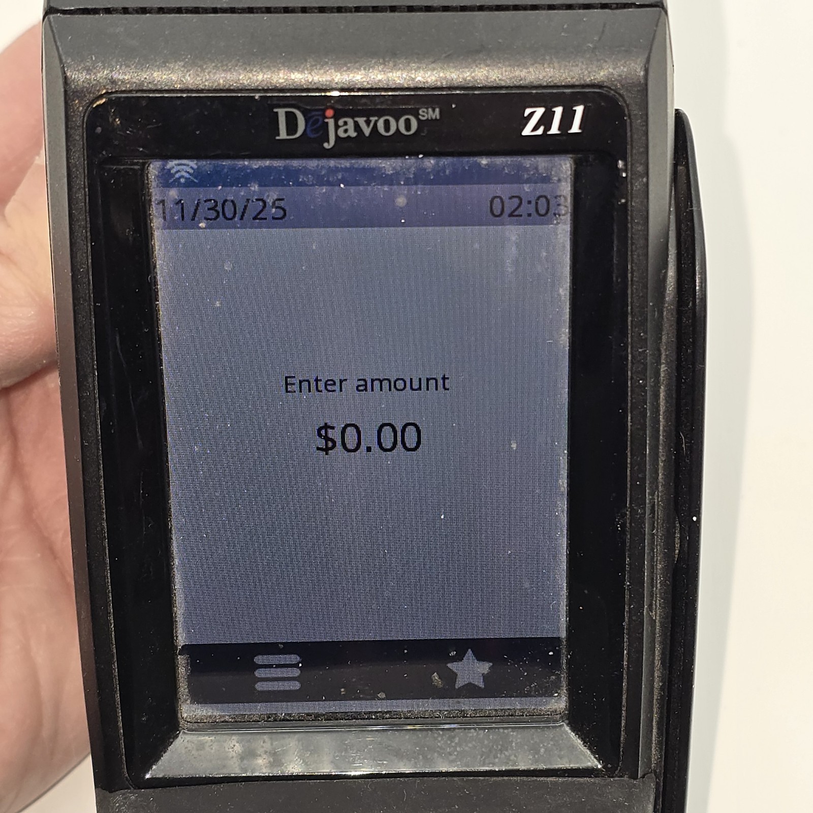 DEJAVOO Z11 VEGA3000 Credit and Debit Card Terminal
