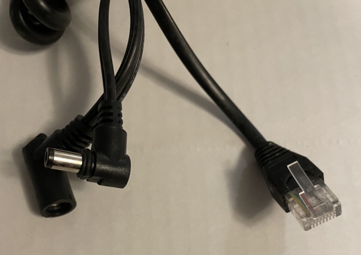 CBL-252-009-02-A for Verifone VX520 – Power Cord Extender Cable