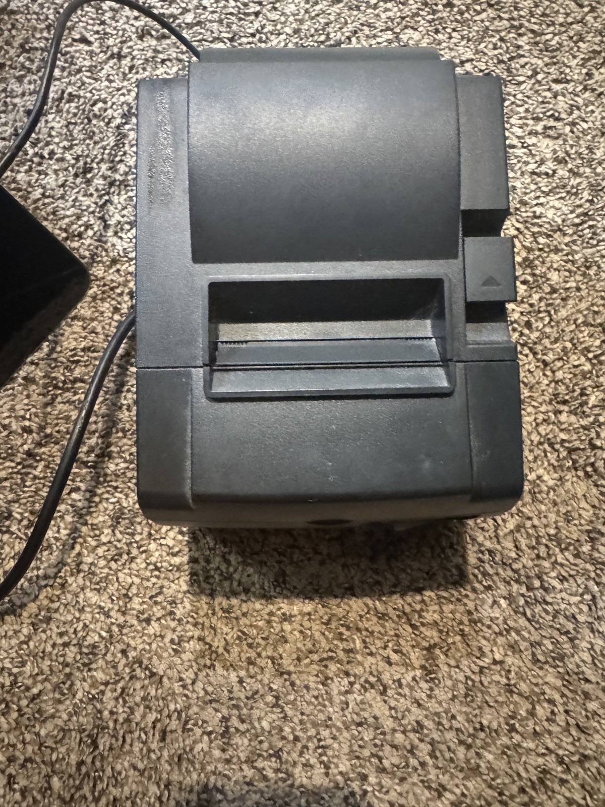 Used with box SQUARE POS SYSTEM REGISTER. Black with printer