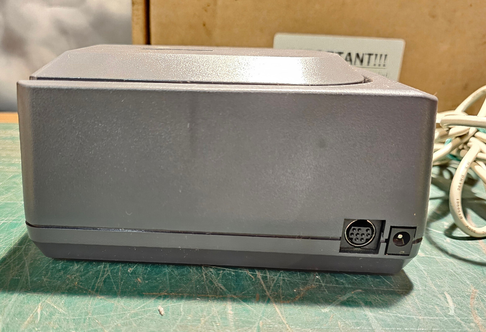 MagTek Mini MICR Check Reader (PN 22522003) + AC Adapter and connecting Cable