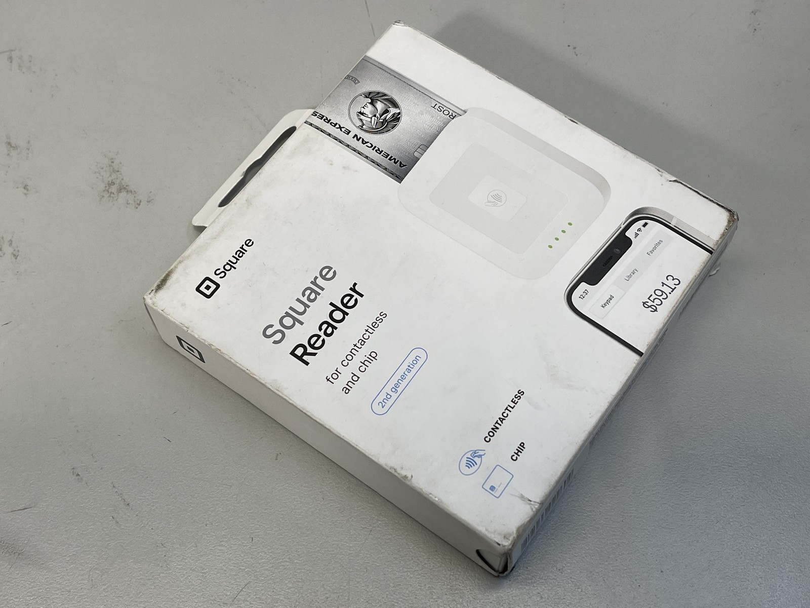 Square Reader for contactless and chip (2nd generation) – White