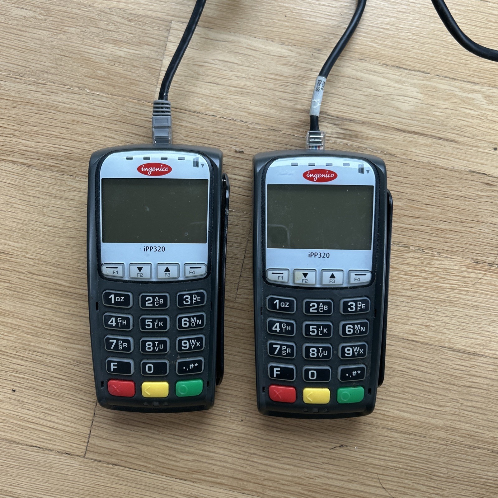 2 Ingenico Ipp350 Credit Card Pin Pad Reader USB Swiper Msr-100