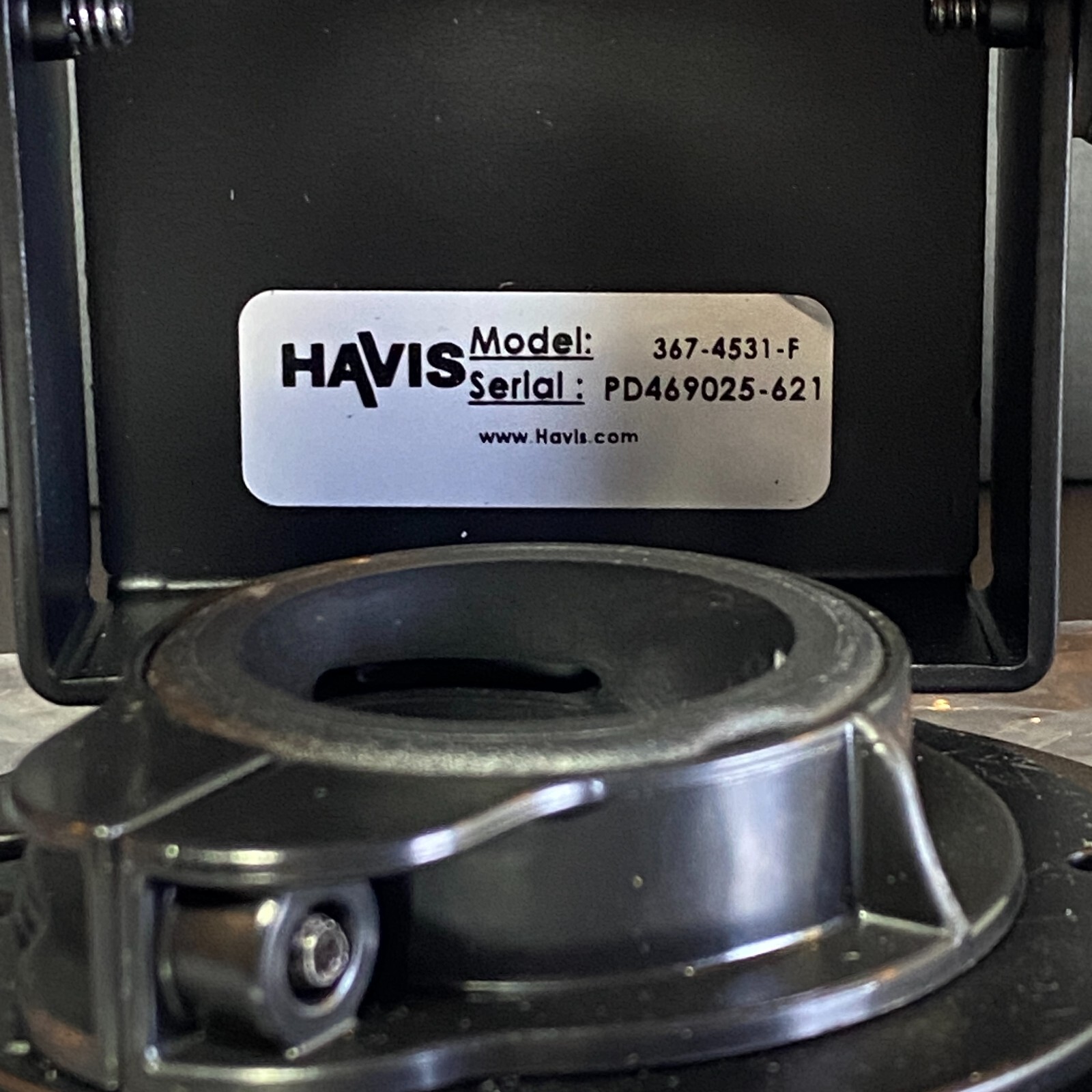 Havis 367-4531 Low Contour Stand 8-90 Degree Center Hole Swivel LAN 7000