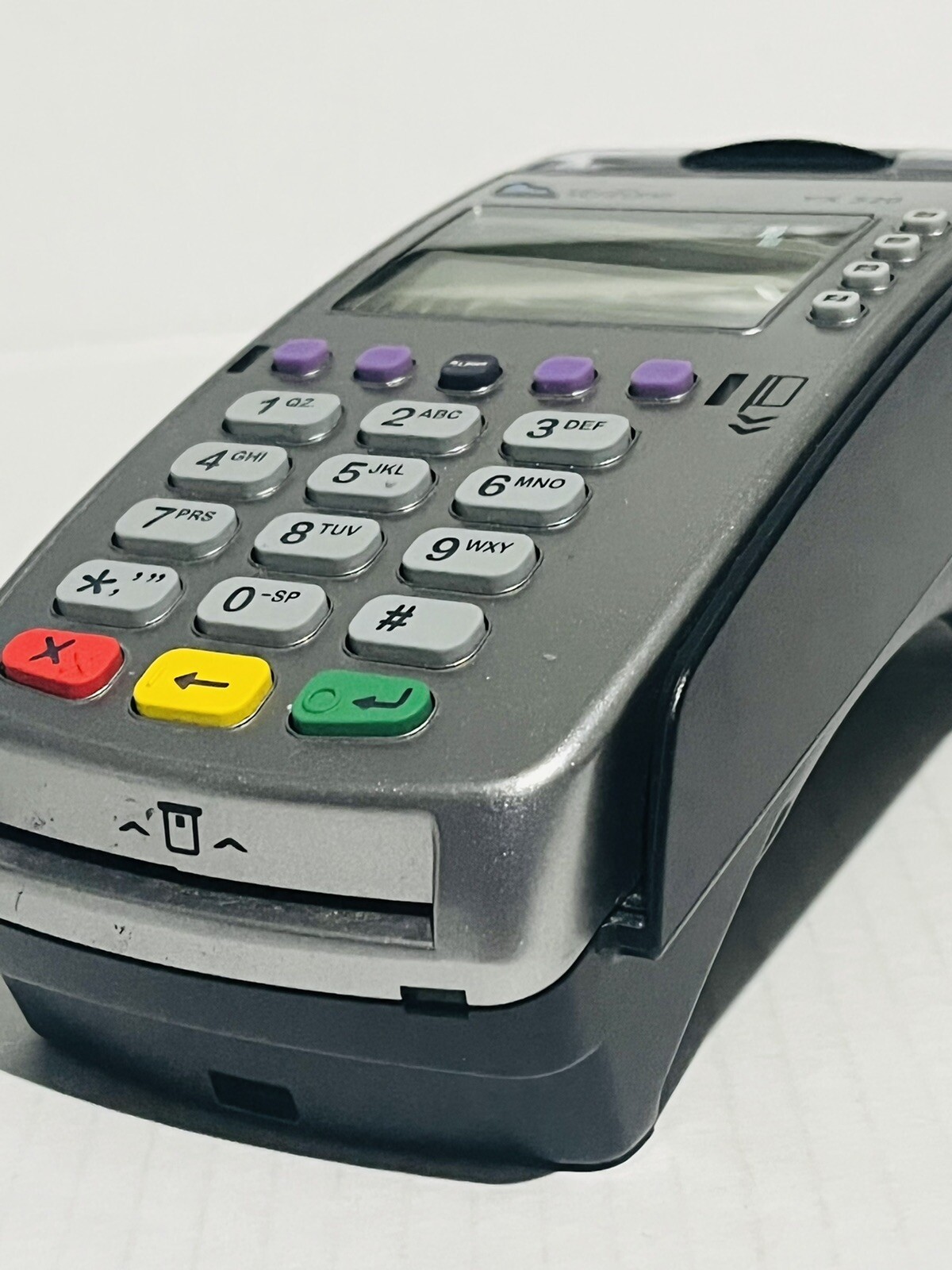 VeriFone VX520 DIAL/ETH Credit Card Machine #M252-653-AD-NAA-3 Tested *Read