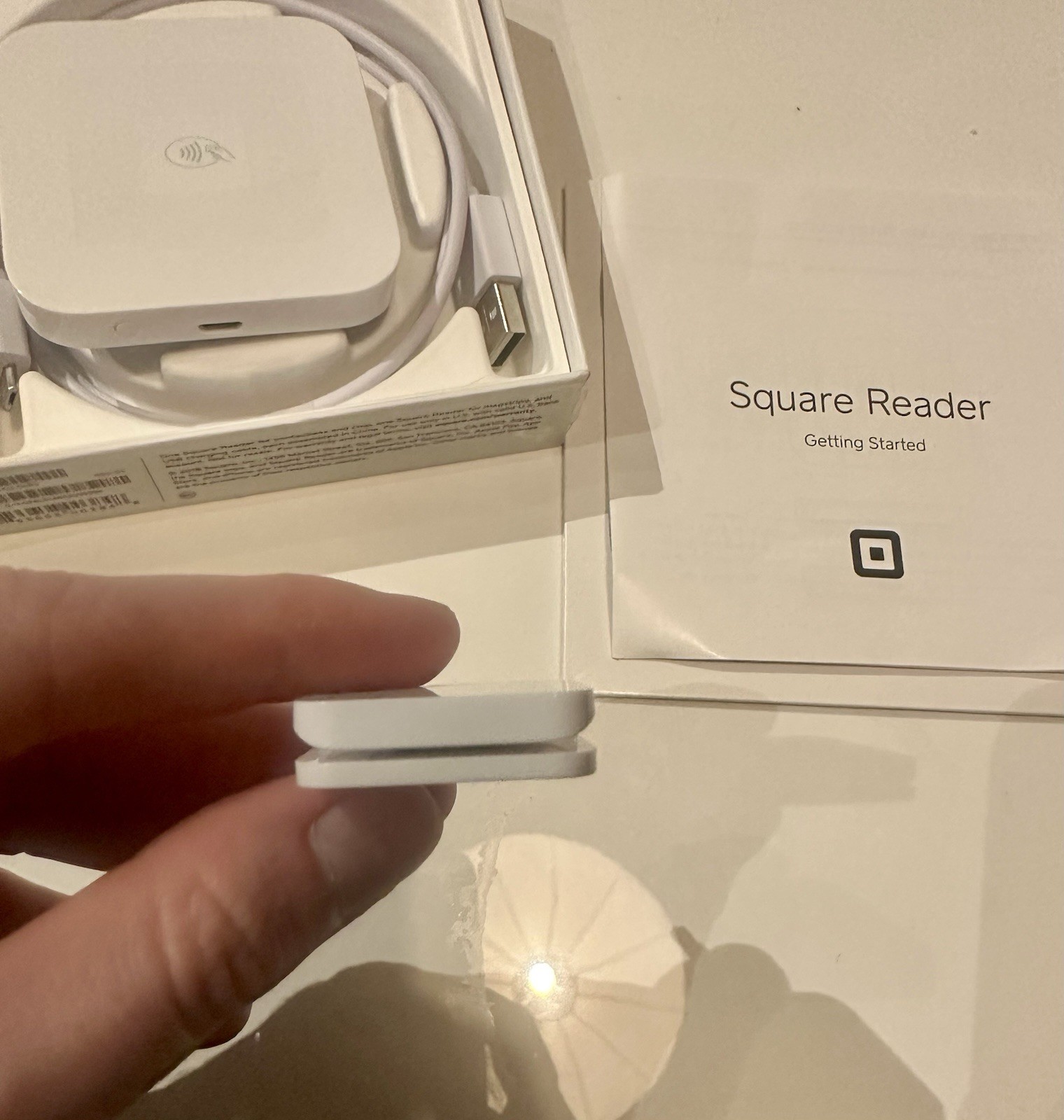 Square Reader Contactless And Chip Reader + Magstripe CC Card Reader ASKU0485
