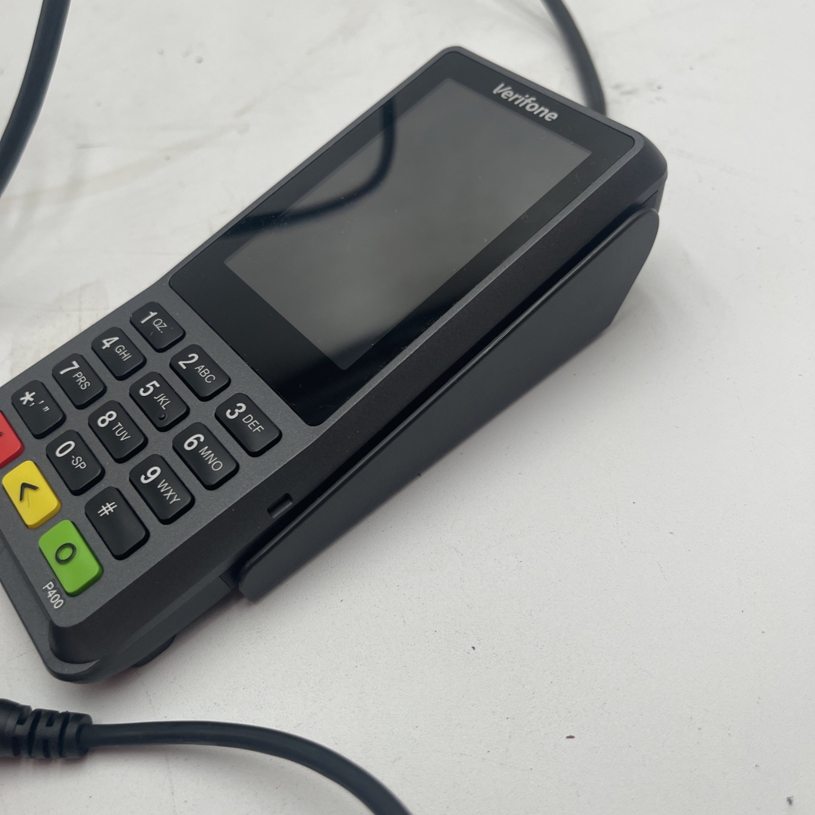 Verifone P400 Plus Stripe Lightspeed Credit Card Terminal TESTED Works w/ Cable