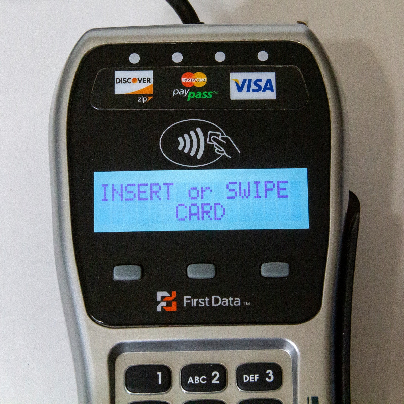 First Data FD-35 Pin Pad Credit Card Terminal EMV Chip Card Reader