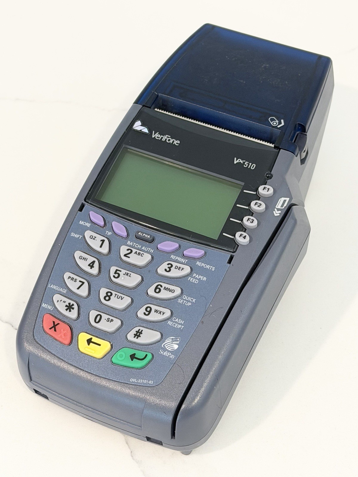 VeriFone VX510 POS Credit Card Terminal Tamper Detected Parts Repair