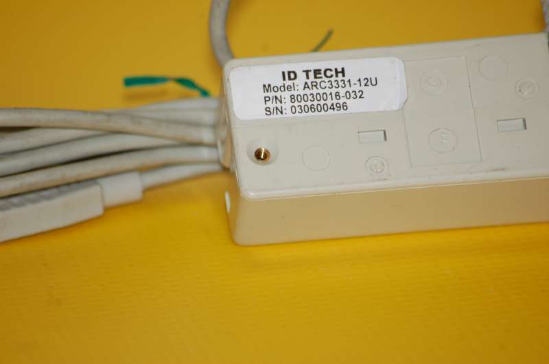 ID Tech Magnetic Stripe Card Reader Track 1 & 2 USB ISO ARC3331-12U IDT3331-12U