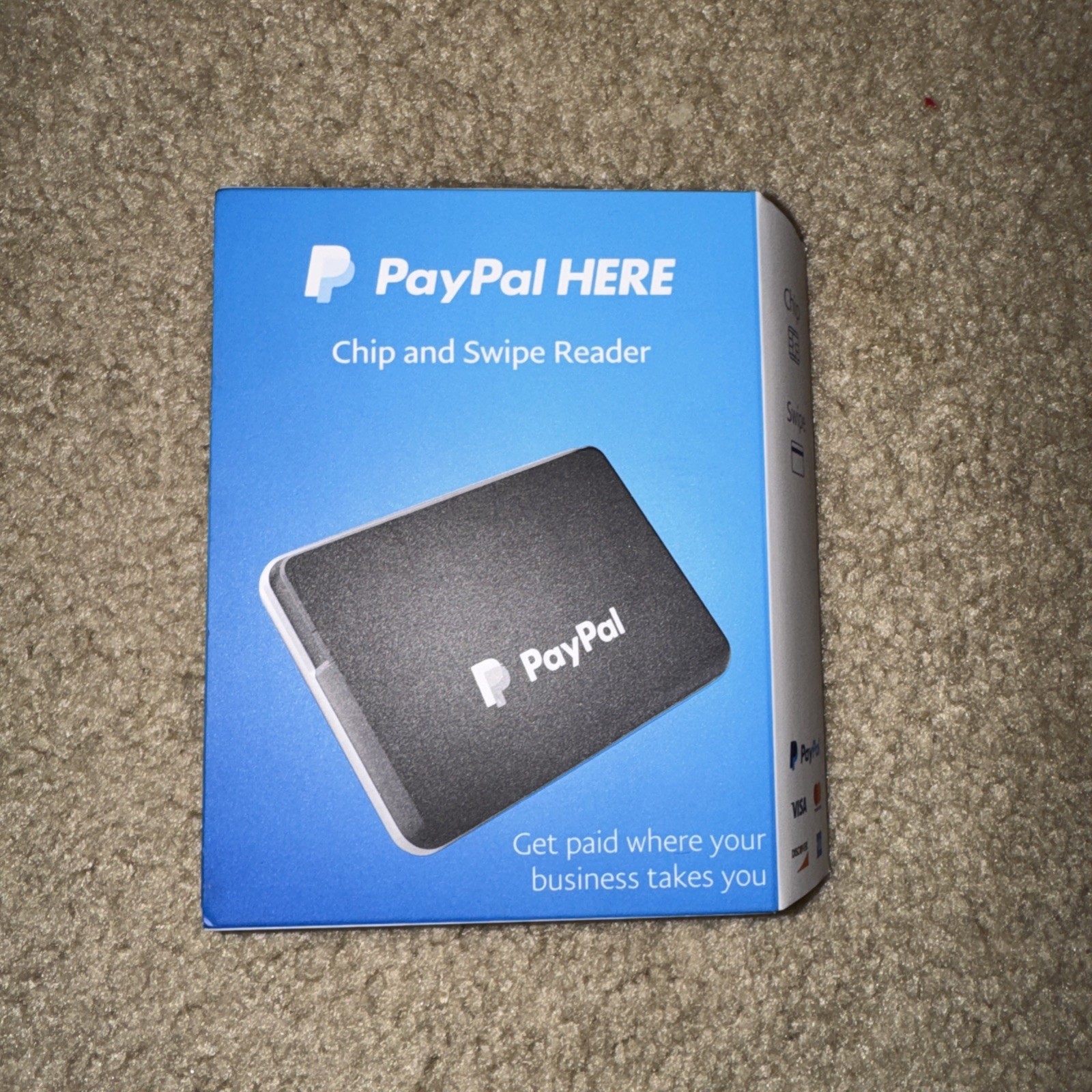PayPal PCSUSDCRT Chip and Swipe Reader – Black