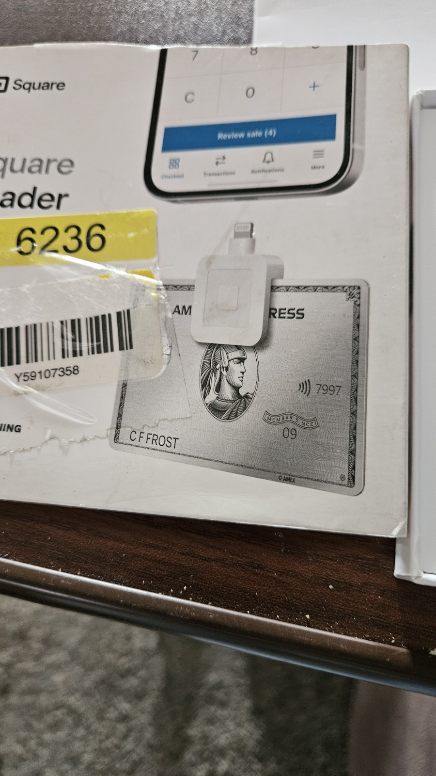Square Reader for Magstripe Lightning Connector For IPhone Only