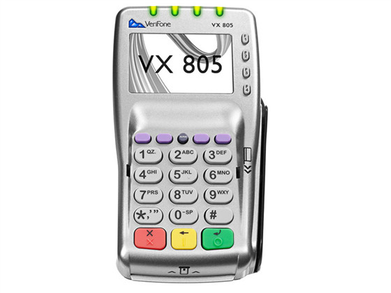 Verifone VX-805 Pin Pad Card Reader 160mb Keypad