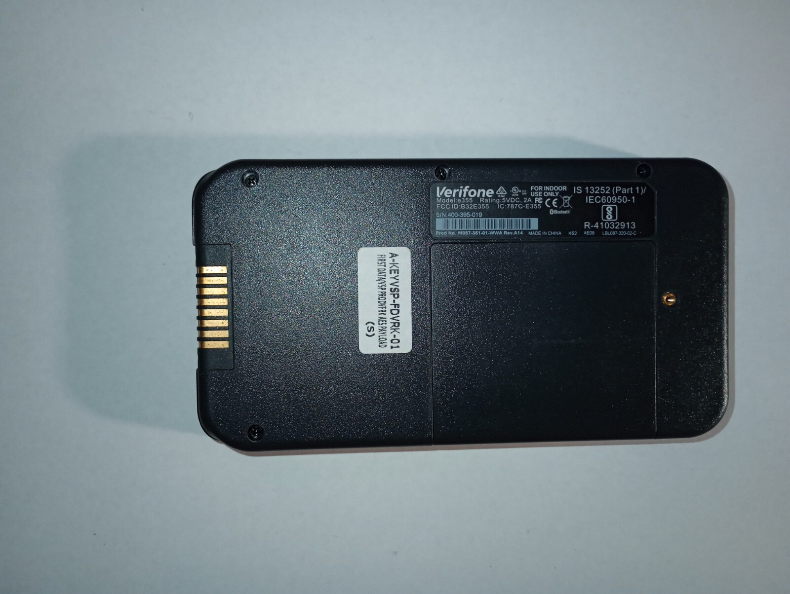 (2 LOT) Verifone E355 Mobile Payment Terminal UNTESTED PARTS ONLY