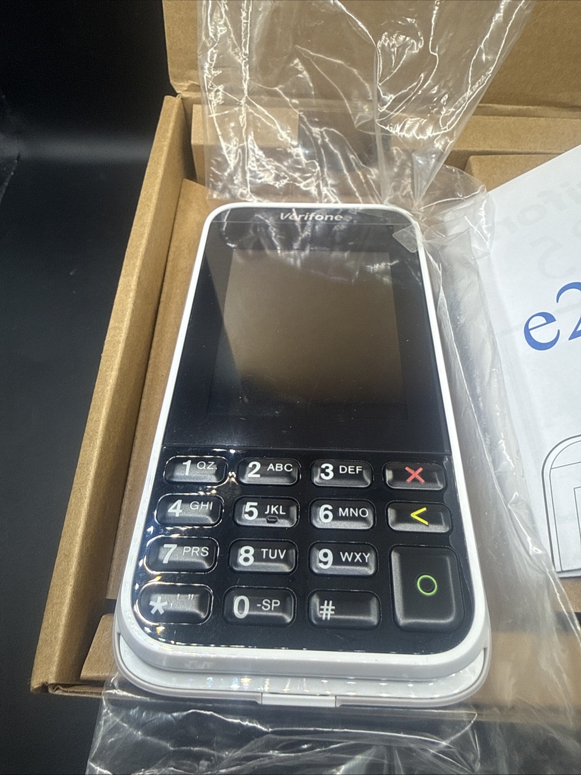 Lot Of 3 Verifone E285 M087-500-14-WWA Mobile Payment Device Wi-Fi/BT 512MB