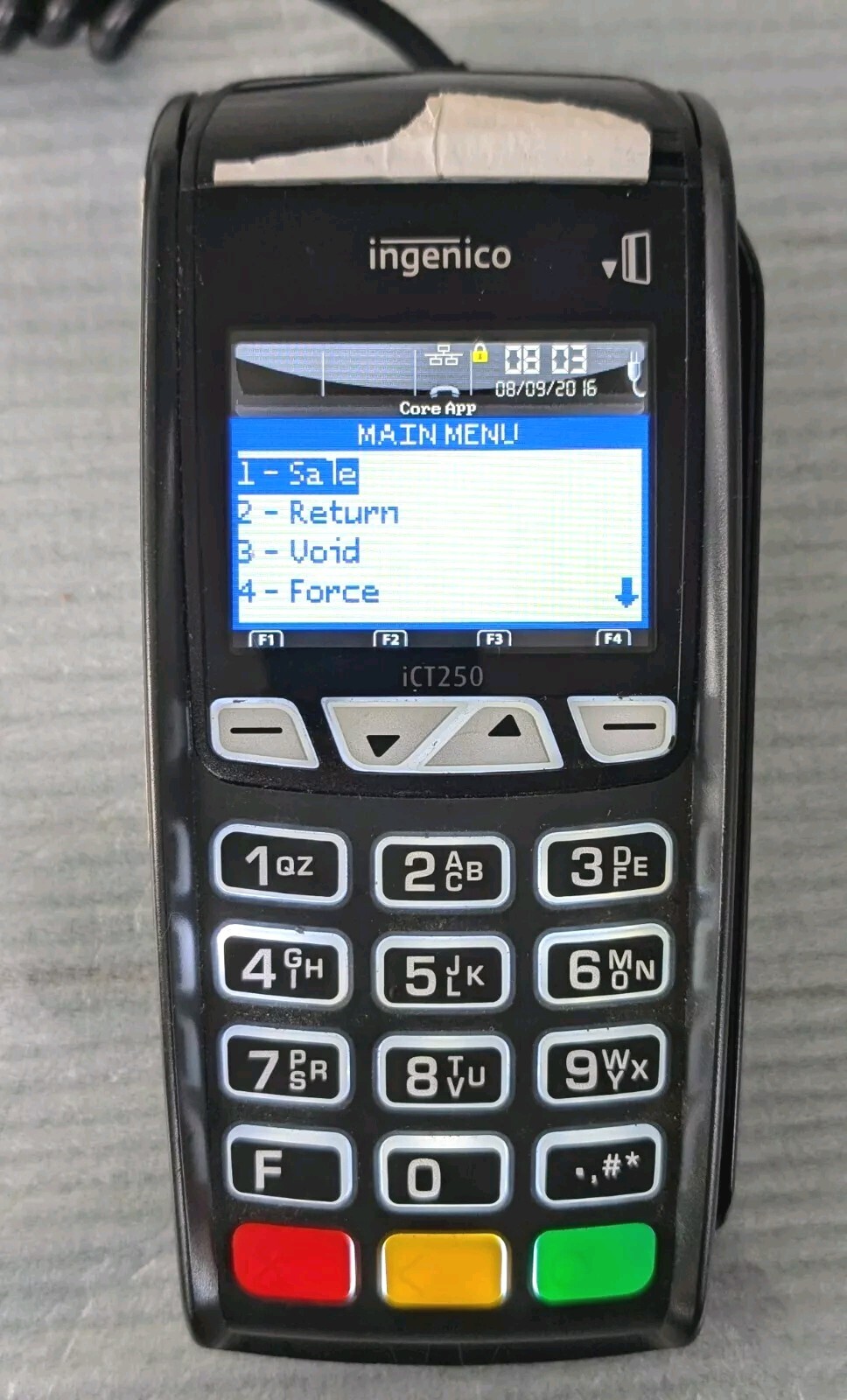 Ingenico – ICT250 Credit Card Terminal Reader – ICT250-01P1100H