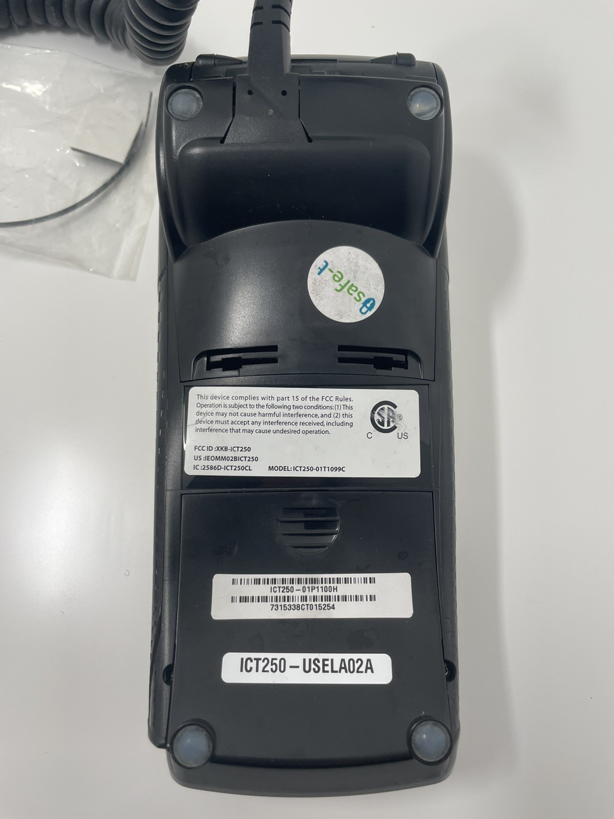 Ingenico iCT 250 Credit Card Terminal Reader ict250-11t1879a