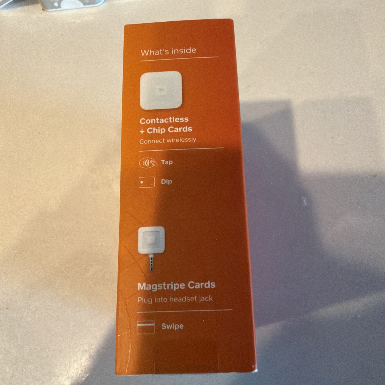 NEW Square Reader Contactless & Chip 1st Gen Bluetooth NFC iPhone Android iPad