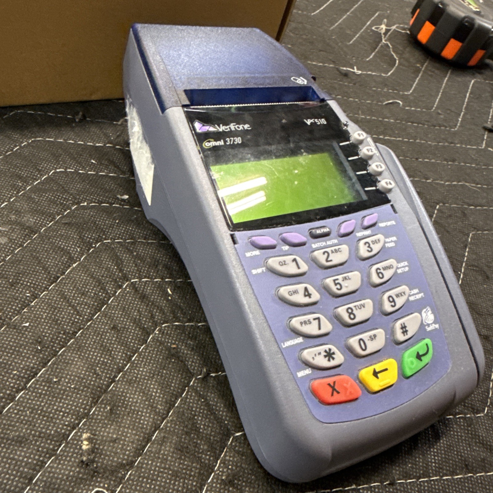 VERIFONE Vx510 CREDIT CARD TERMINAL IN ORIGINAL BOX