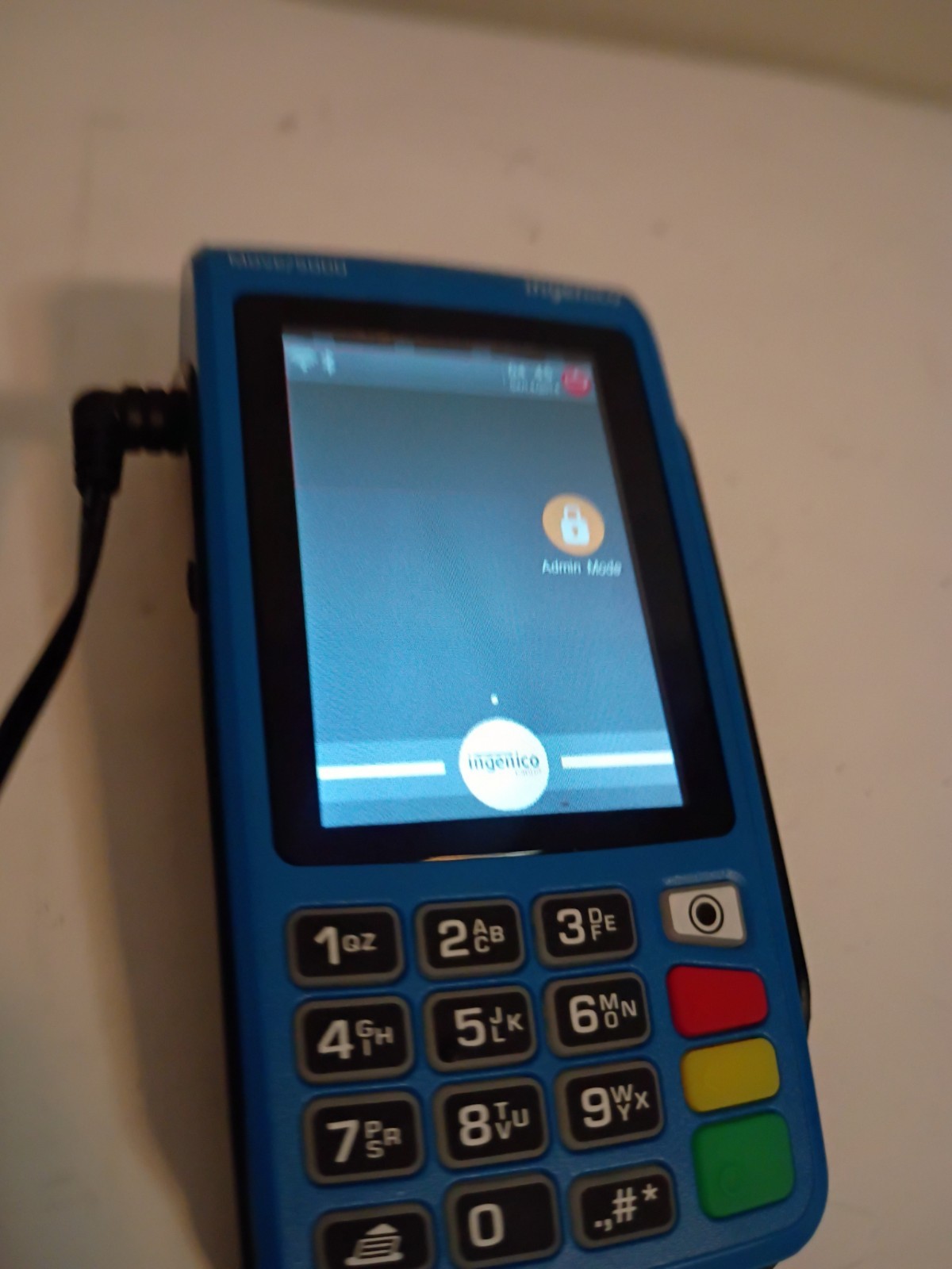 Used Ingenico Move 5000 Payment Card Machine Cl 4g/WIFI/BT Locked As Is