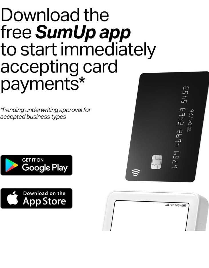 💪Solo Credit Card Payment Card Reader with Charging Station. Full Touch-Screen