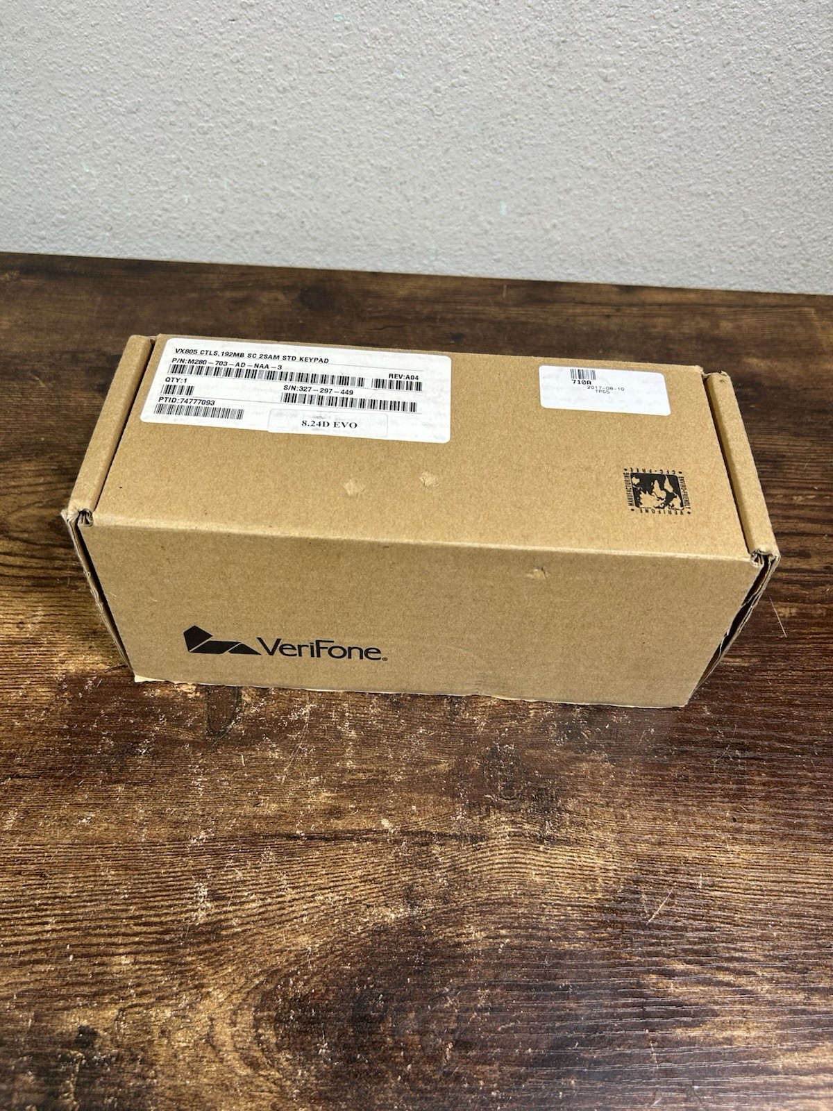 VeriFone VX805 CTLS Pin Pad Tamper Chip/Card Reader –