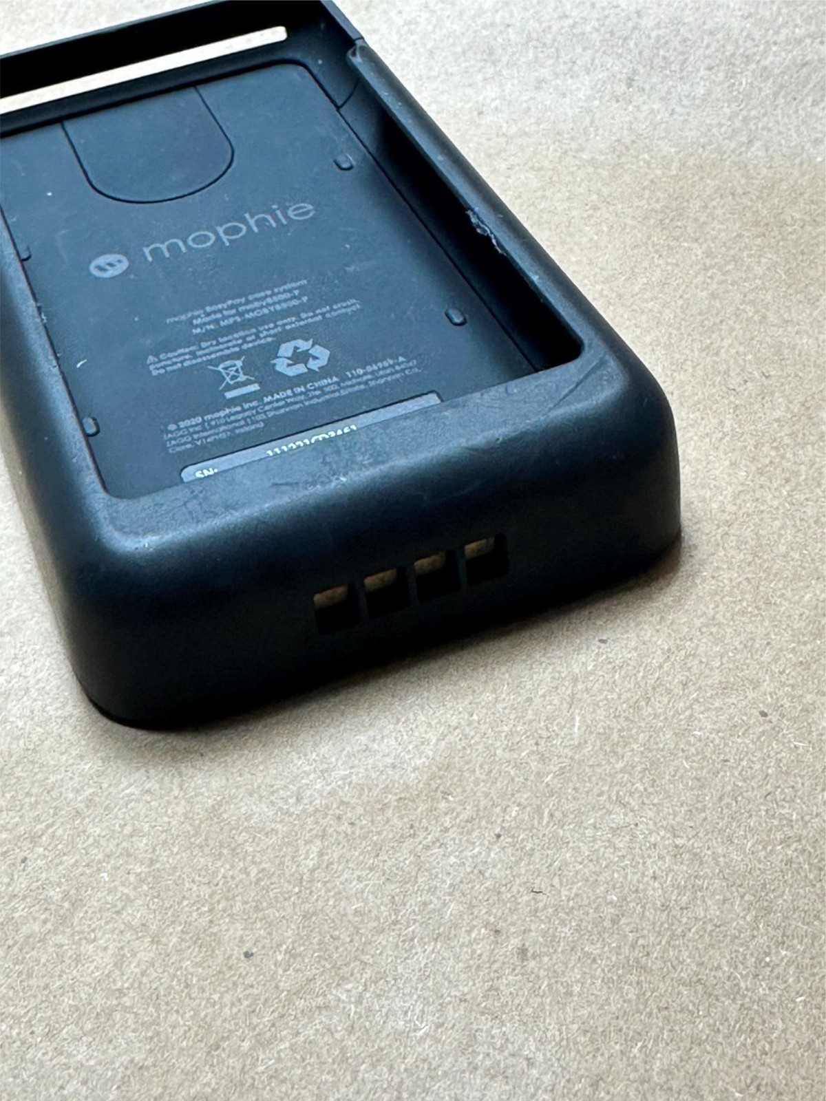 4x Pack Lot Mophie Moby8500-P Battery Case fo rIngenico Moby 8500