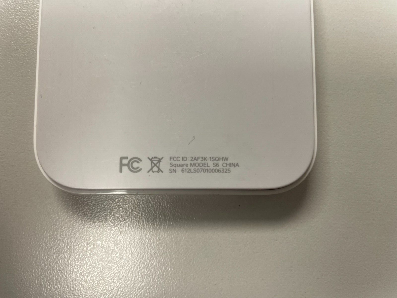 Square Credit Card Reader For Contactless Chip Model S6 Plus 3 No Cord WORKING