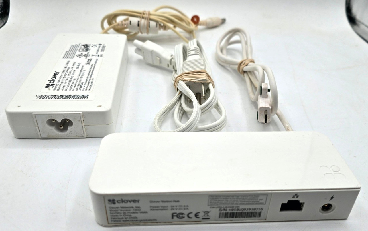 Clover Station Hub H500 and Switching Power Adapter FSP120-AABN3