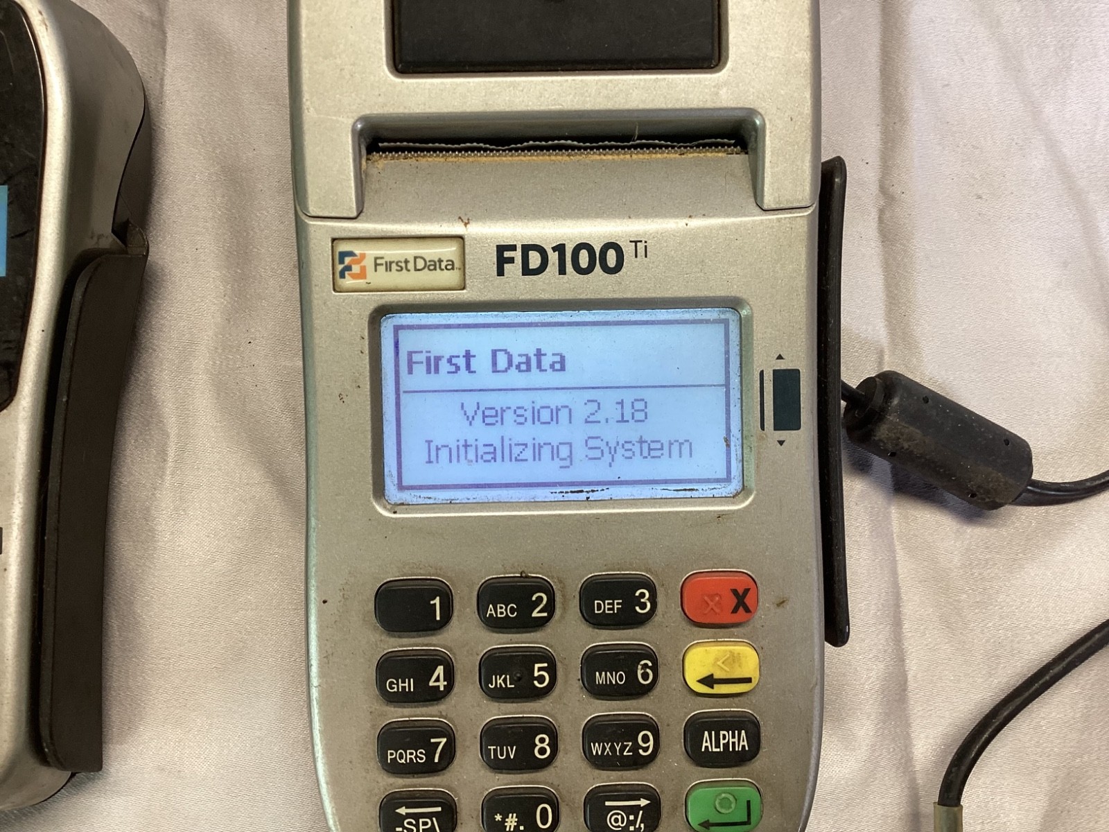 First Data FD100 TI FD100TI FD-100 and FD35 FD-35 Credit Card Machines