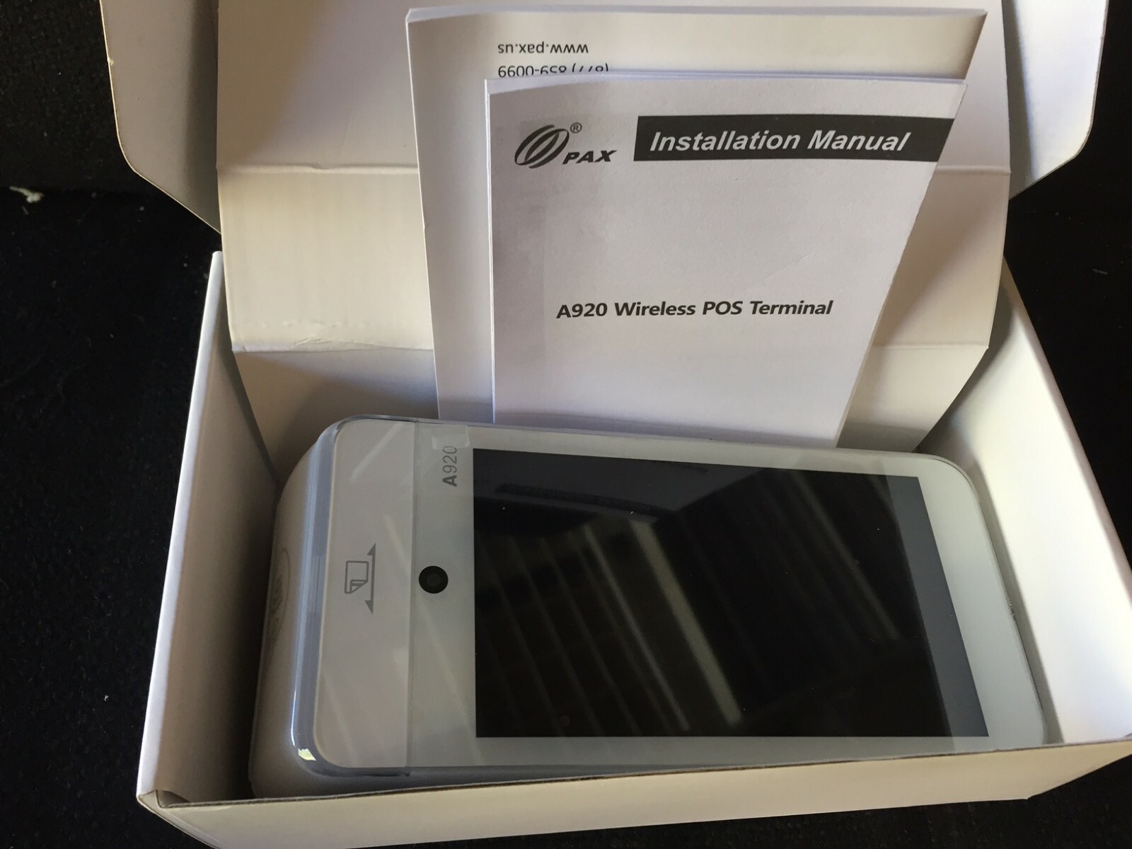 PAX A920 wireless 4G ***BRAND NEW***LOCKED to Heartland Payment Systems