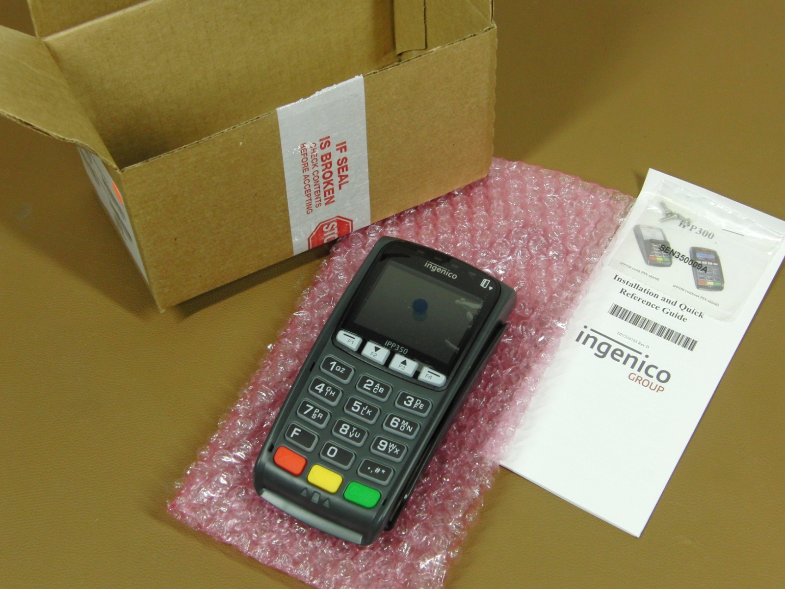 LOT of (12) ~ NEW ~ Ingenico IPP350-31P3493A Credit Card Reader Terminal