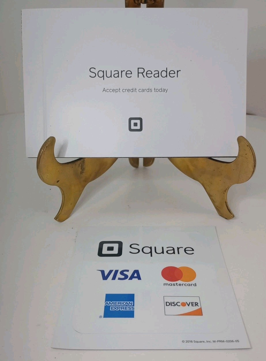Square Credit Debit Card Reader Apple iPhone, Android Smart Phones Audio Jack