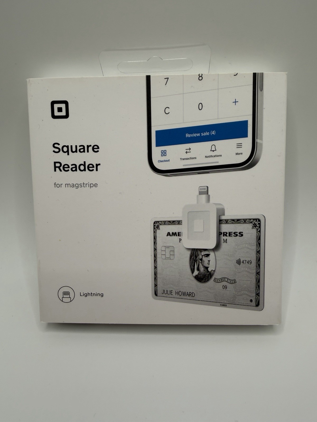 Square A-SKU-0523 Reader for Magstripe Lightning Connector