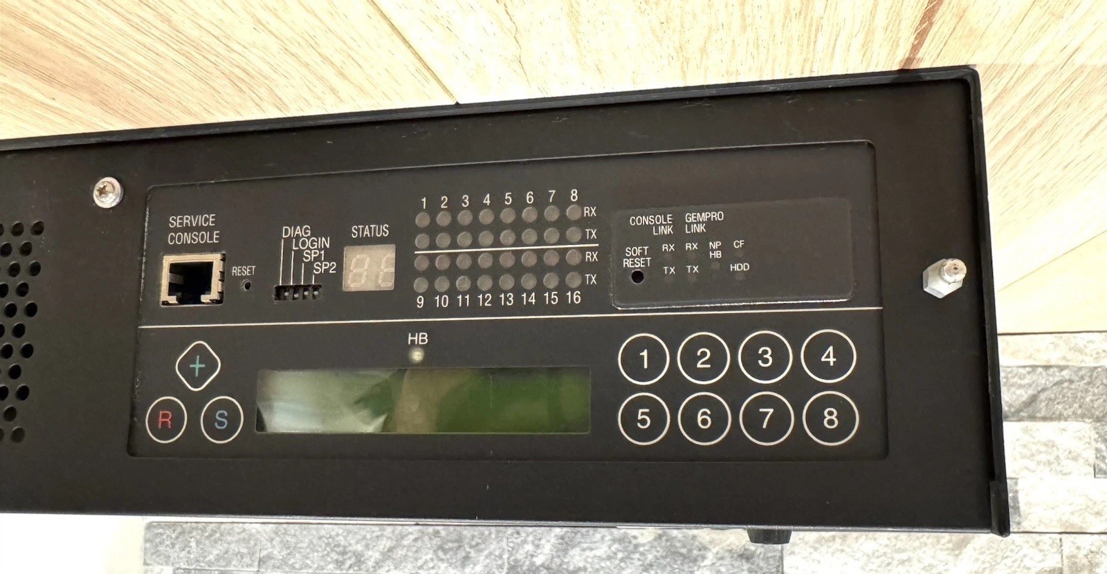 Verifone Sapphire III P039-100-03 Terminal Made In Singapore