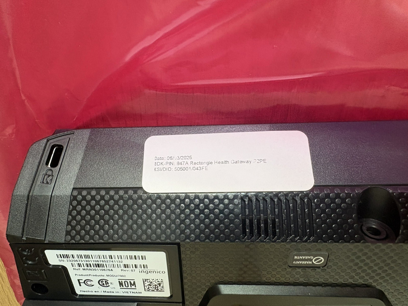 Open Box Ingenico Lane 7000 5″ POS Credit Card Payment Terminal Reader