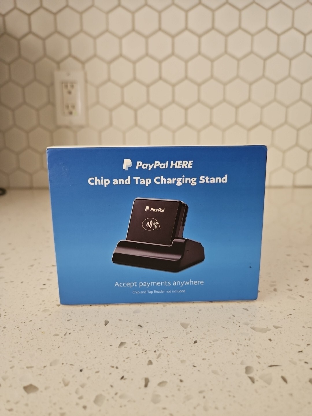 PAYPAL HERE CHIP & TAP READER + CHARGING STAND PCTUSDCRT