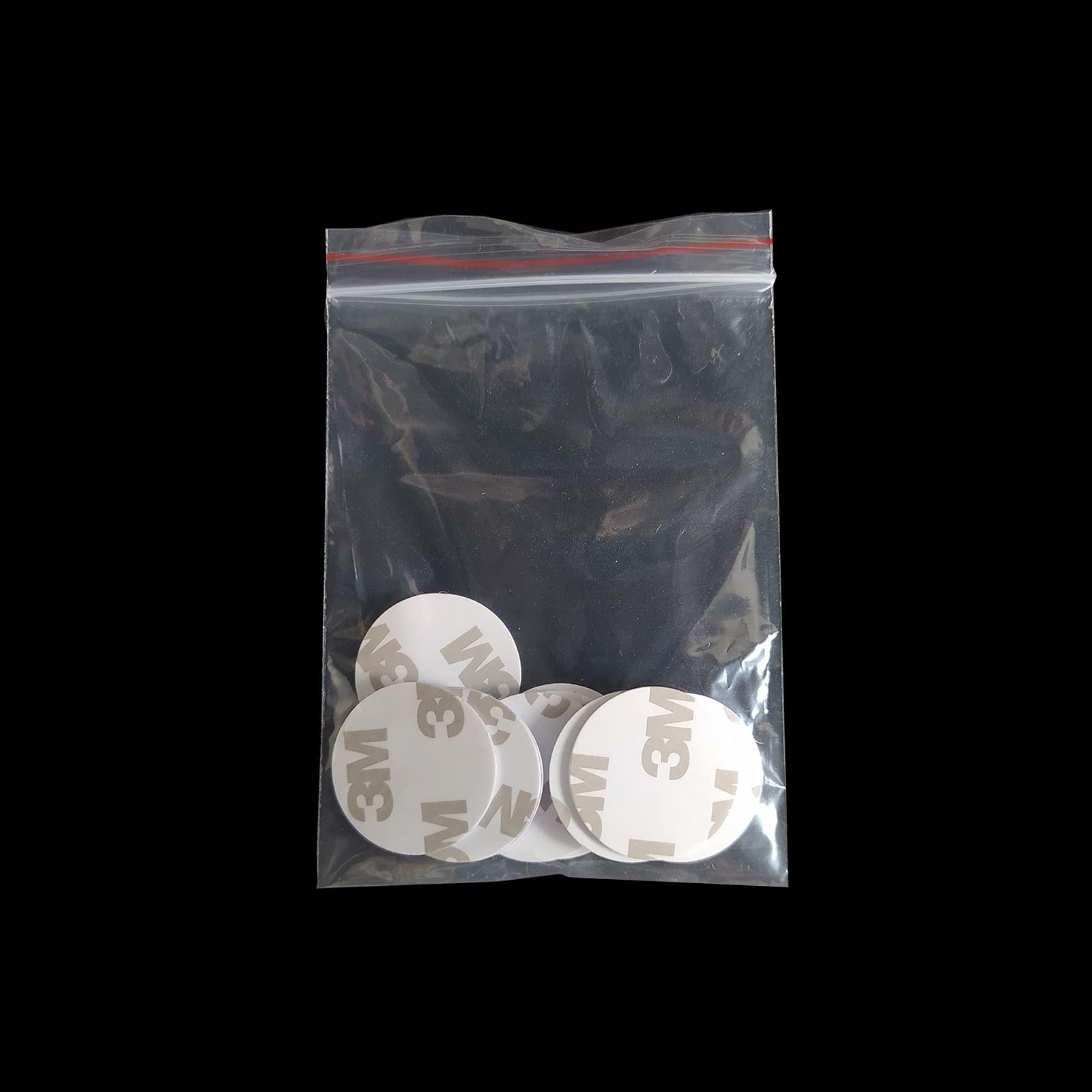 125Khz RFID PVC Coin Card Sticker Tag Prgrammable Rewritable T5577(Pack of 10)
