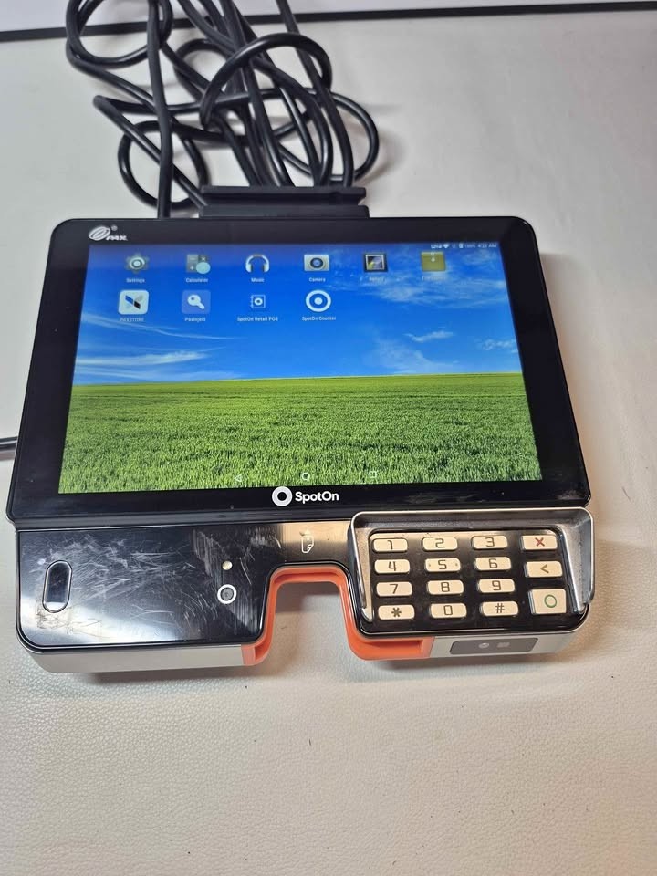 Pax Aries 8 Credit Card Machine Tablet Handheld POS System