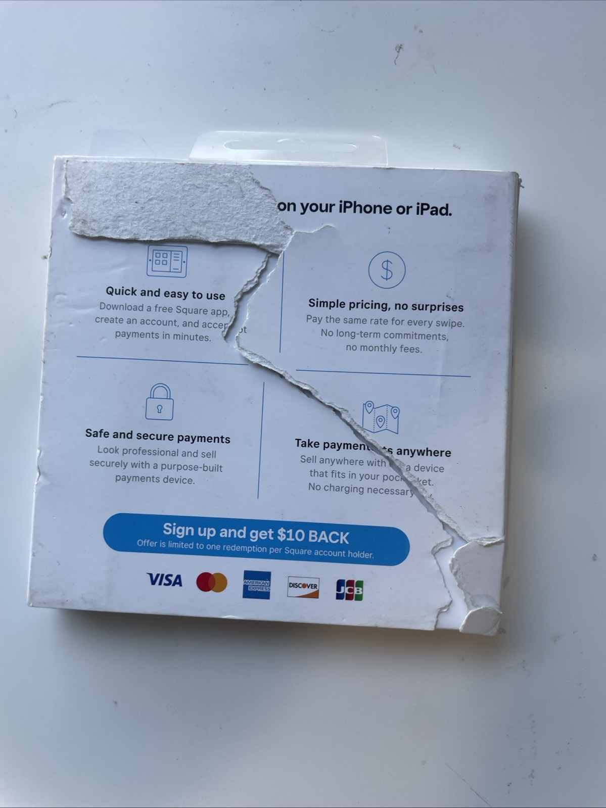 Square Reader – Magstripe – Lightning Connector