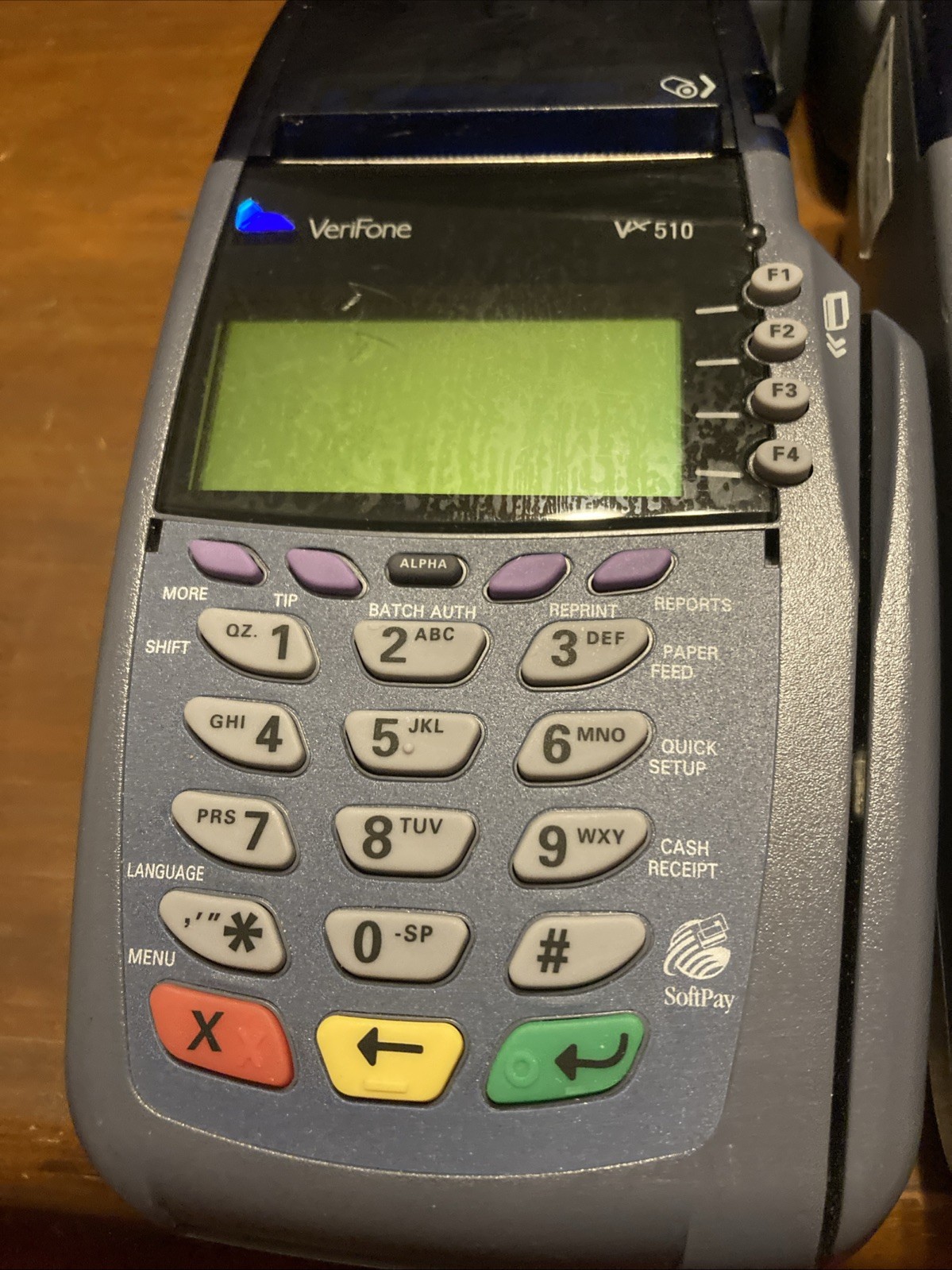 Lot of 6 VeriFone 510, VX510, 570 Credit Card Terminal Parts Only Untested